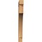 Ekena Millwork Westlake Block Smooth Bracket, Western Red Cedar, 3 1/2"W x 30"D x 36"H BKT04X30X36WTL05SWR - alternate 3